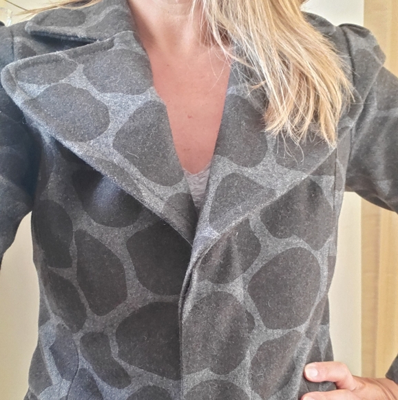 Animal print wool jacket by Dept. - Picture 5 of 5